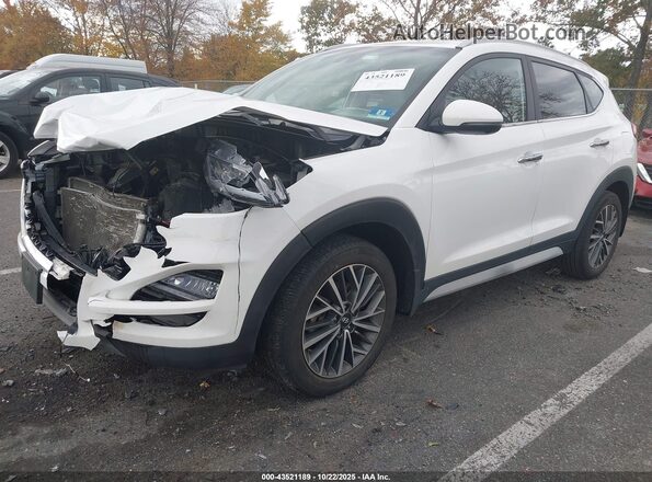 KM8J3CAL8LU260242 2020 HYUNDAI TUCSON White Front left