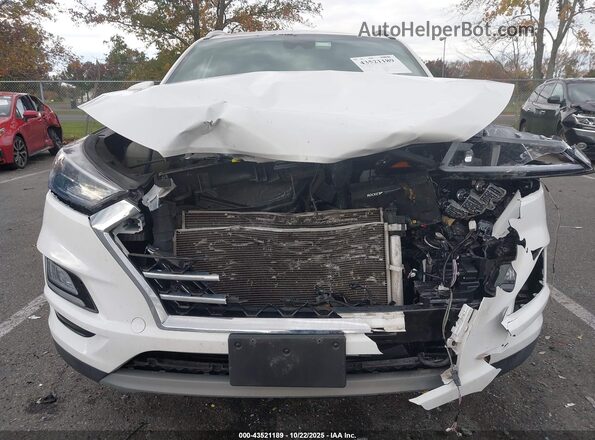 KM8J3CAL8LU260242 2020 HYUNDAI TUCSON White Instrument cluster view