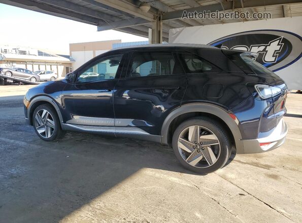 KM8J84A62MU017304 2021 HYUNDAI NEXO Black Հետևի ձախ