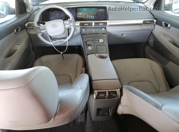 KM8J84A62MU017304 2021 HYUNDAI NEXO Black Առջևի վահանակի տեսք