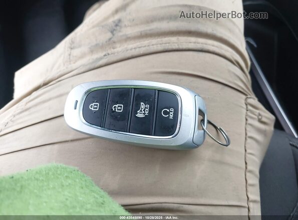KM8JBCA13NU022996 2022 HYUNDAI TUCSON HYBRID White Widok deski rozdzielczej