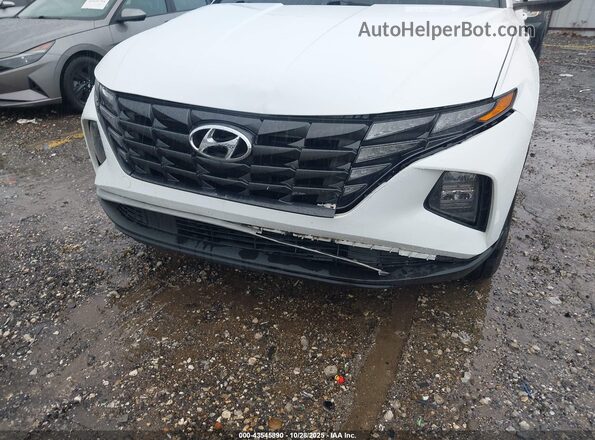KM8JBCA13NU022996 2022 HYUNDAI TUCSON HYBRID White Widok z przodu