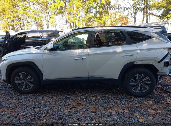 KM8JBCA15NU024720 2022 HYUNDAI TUCSON HYBRID White 360 interior view