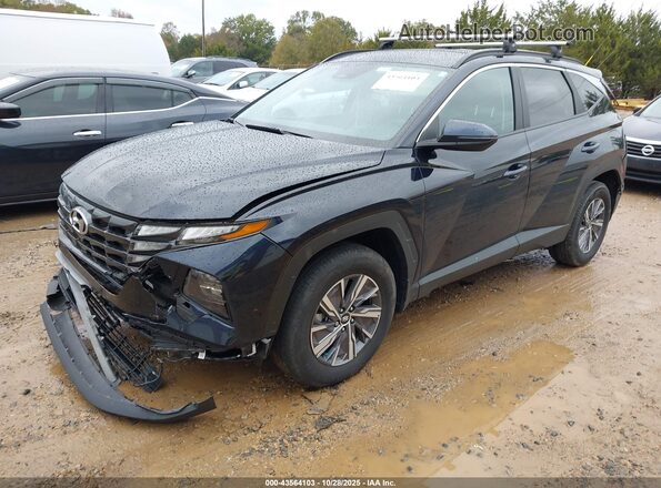 KM8JBCA1XNU078899 2022 HYUNDAI TUCSON HYBRID Dark Blue Przód lewy
