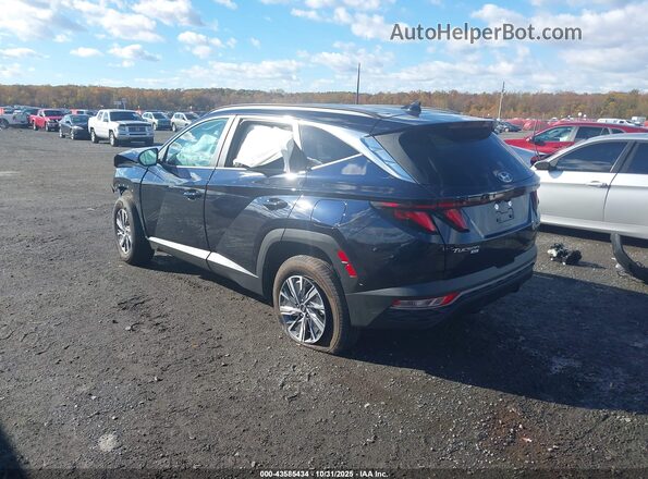 KM8JBCD14RU229446 2024 HYUNDAI TUCSON HYBRID Blue Trasero izquierdo