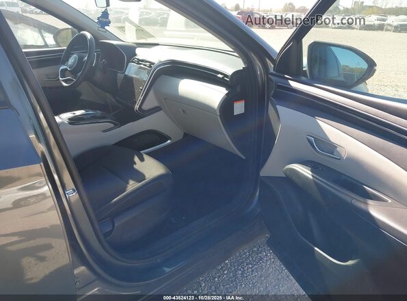 KM8JBDA2XNU080988 2022 HYUNDAI TUCSON PLUG-IN HYBRID Blue Вид салону спереду