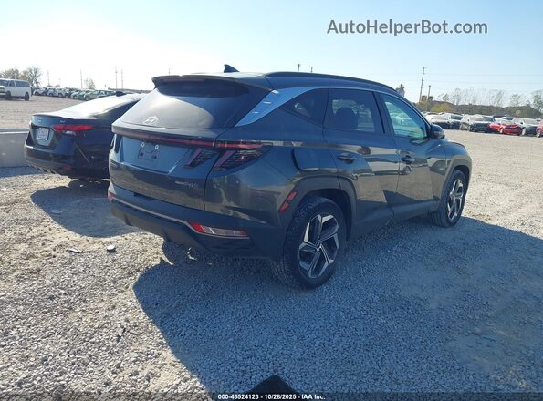 KM8JBDA2XNU080988 2022 HYUNDAI TUCSON PLUG-IN HYBRID Blue Задня права чверть