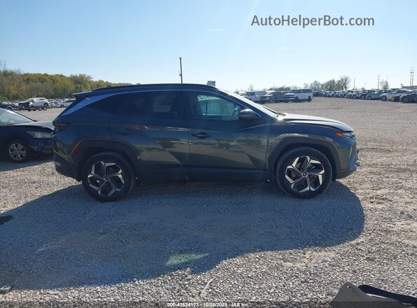 KM8JBDA2XNU080988 2022 HYUNDAI TUCSON PLUG-IN HYBRID Blue Вид задньої частини салону