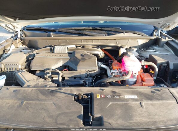 KM8JCCD19RU178166 2024 HYUNDAI TUCSON HYBRID Silver Հետևի տեսք