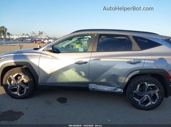 KM8JCCD19RU178166 2024 HYUNDAI TUCSON HYBRID Silver Սալոնի 360 աստիճան տեսք