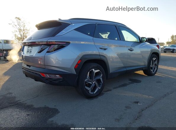 KM8JCCD19RU178166 2024 HYUNDAI TUCSON HYBRID Silver Հետևի աջ