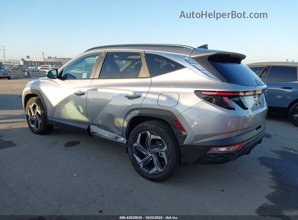 KM8JCCD19RU178166 2024 HYUNDAI TUCSON HYBRID Silver Հետևի ձախ