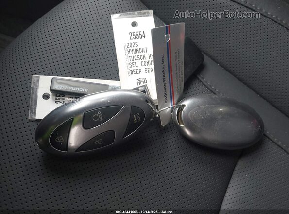 KM8JCDD11SU379376 2025 HYUNDAI TUCSON HYBRID Blue 