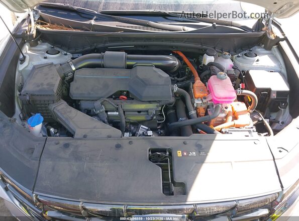 KM8JECD15RU152271 2024 HYUNDAI TUCSON HYBRID Silver Widok z tyłu