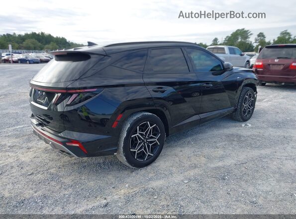 KM8JF3AE7NU149547 2022 HYUNDAI TUCSON Черный Задняя правая четверть