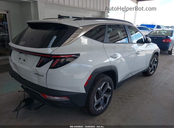 KM8JFCA11NU026663 2022 HYUNDAI TUCSON HYBRID White 