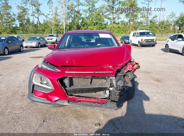 KM8K12AA2LU430887 2020 HYUNDAI KONA Red Вид щитка приладів