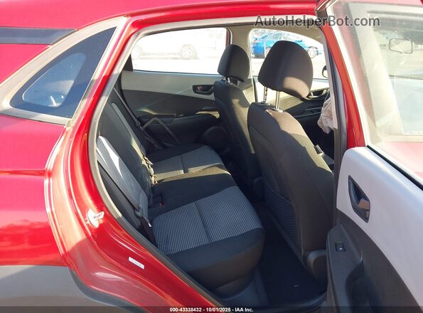 KM8K12AA2LU430887 2020 HYUNDAI KONA Red Вид наклейки з VIN-кодом