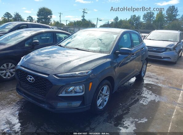 KM8K12AA2LU474596 2020 HYUNDAI KONA Gray წინა მარცხენა ხედი სამი მეოთხედიდან