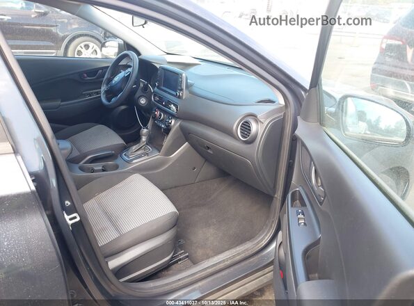 KM8K12AA2LU474596 2020 HYUNDAI KONA Gray წინა სალონის ხედი