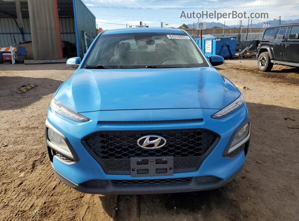 KM8K12AA6LU515697 2020 HYUNDAI KONA Blue Front view