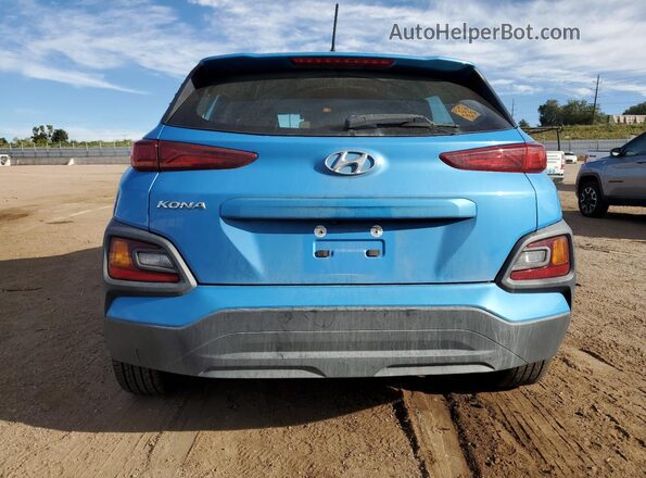 KM8K12AA6LU515697 2020 HYUNDAI KONA Blue Rear view