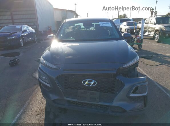 KM8K12AA8LU502773 2020 HYUNDAI KONA Серый Вид задней части салона