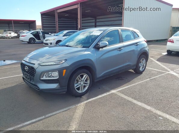 KM8K12AA9LU440865 2020 HYUNDAI KONA Серый Передняя левая четверть