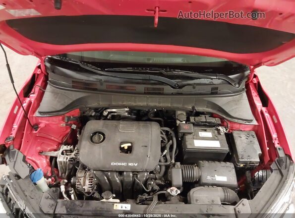 KM8K12AA9LU482050 2020 HYUNDAI KONA Красный Вид сзади