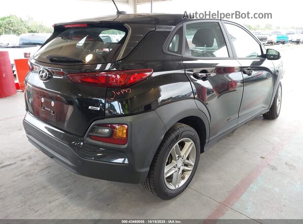 KM8K1CAA5LU506284 2020 HYUNDAI KONA Black Задня права чверть