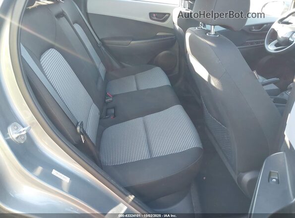 KM8K1CAA9LU402817 2020 HYUNDAI KONA Silver VIN კოდის სტიკერის ხედი