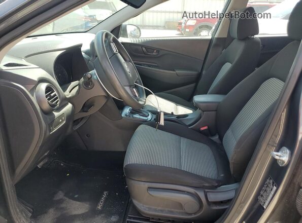 KM8K1CAA9LU430018 2020 HYUNDAI KONA Gray Vista interior delantera