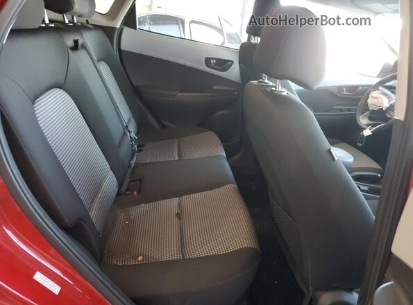 KM8K22AA1LU407811 2020 HYUNDAI KONA Red Հետևի նստատեղերի տեսք