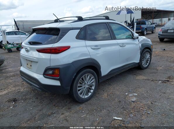 KM8K22AA2LU399007 2020 HYUNDAI KONA White უკანა მარჯვენა