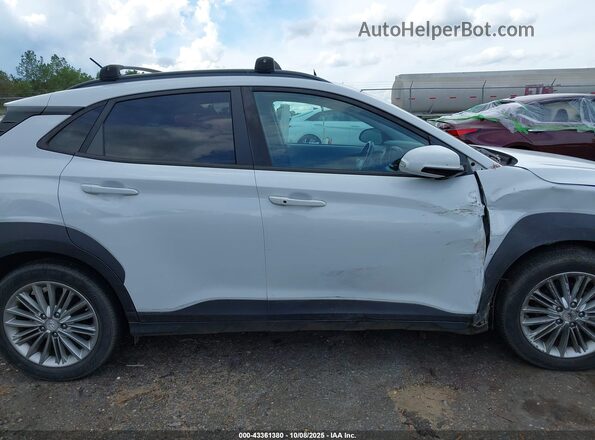 KM8K22AA2LU399007 2020 HYUNDAI KONA White უკანა სალონის ხედი