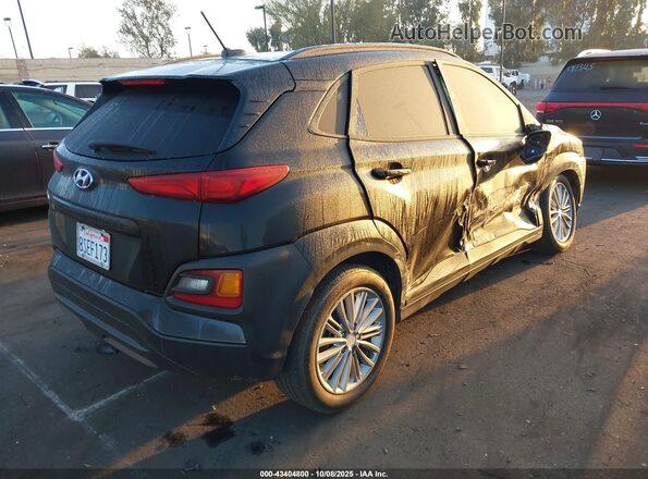 KM8K22AA2LU446598 2020 HYUNDAI KONA Черный Задняя правая четверть