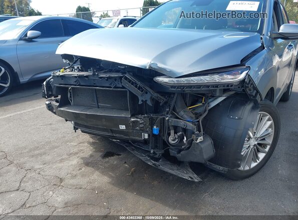 KM8K22AA9LU541806 2020 HYUNDAI KONA Light Blue Front view