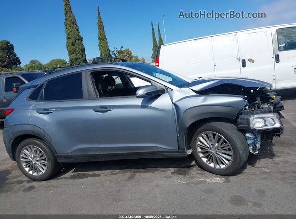 KM8K22AA9LU541806 2020 HYUNDAI KONA Light Blue Rear interior view
