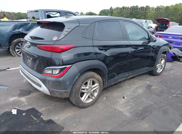 KM8K22AB1NU762795 2022 HYUNDAI KONA Черный Задняя правая четверть