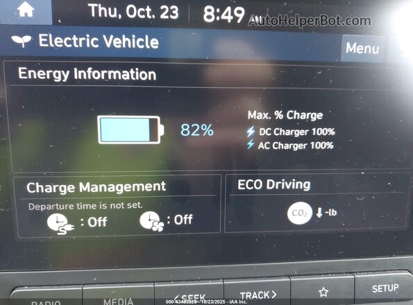 KM8K23AG7PU190510 2023 HYUNDAI KONA ELECTRIC Black 