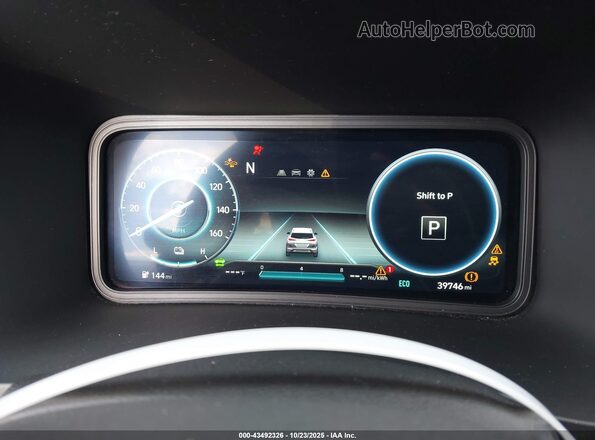 KM8K23AG7PU190510 2023 HYUNDAI KONA ELECTRIC Black Հետևի նստատեղերի տեսք
