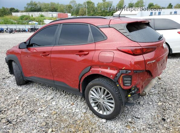 KM8K2CAA0LU408745 2020 HYUNDAI KONA Red Trasero izquierdo