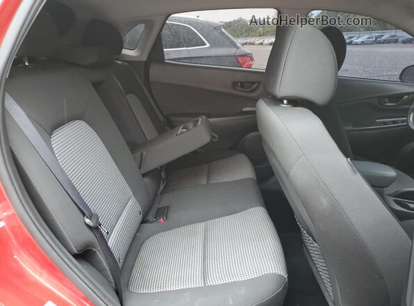 KM8K2CAA0LU408745 2020 HYUNDAI KONA Red Vista de los asientos traseros