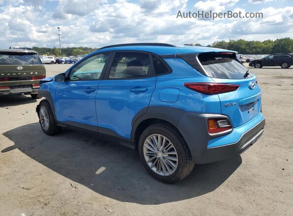 KM8K2CAA4JU079318 2018 HYUNDAI KONA Синий 