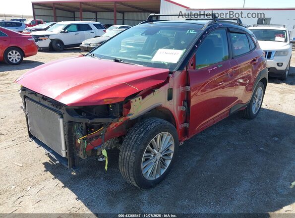 KM8K2CAA4LU400311 2020 HYUNDAI KONA Красный Передняя левая четверть