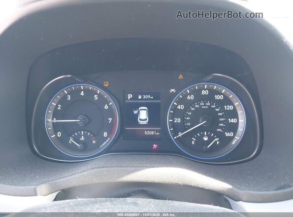 KM8K2CAA4LU400311 2020 HYUNDAI KONA Красный Вид задних сидений