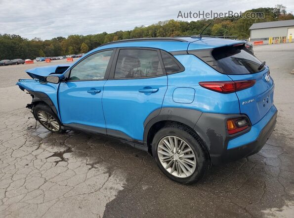KM8K2CAA5LU491587 2020 HYUNDAI KONA Blue Задня ліва чверть