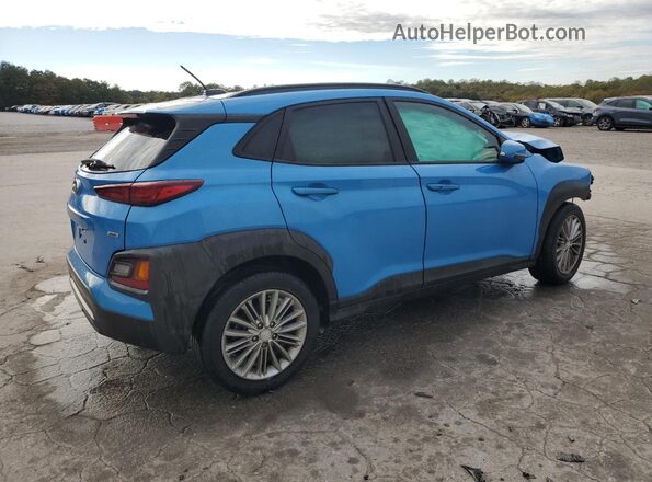 KM8K2CAA5LU491587 2020 HYUNDAI KONA Blue Задня права чверть