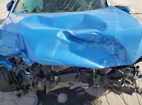 KM8K2CAA5LU491587 2020 HYUNDAI KONA Blue Вид підкапотного простору