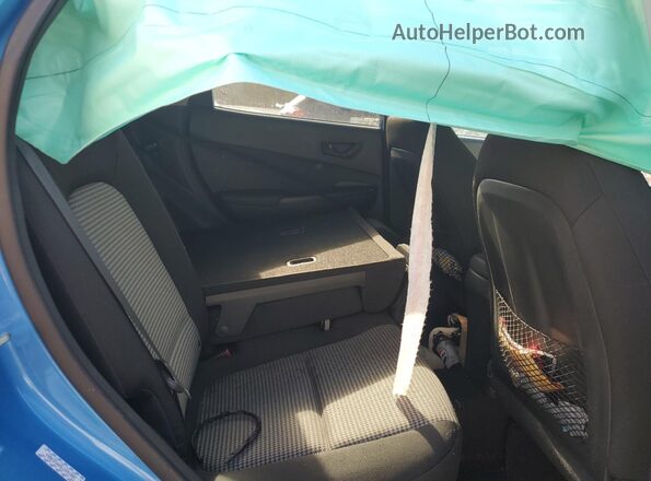 KM8K2CAA5LU491587 2020 HYUNDAI KONA Blue Вид задньої частини салону